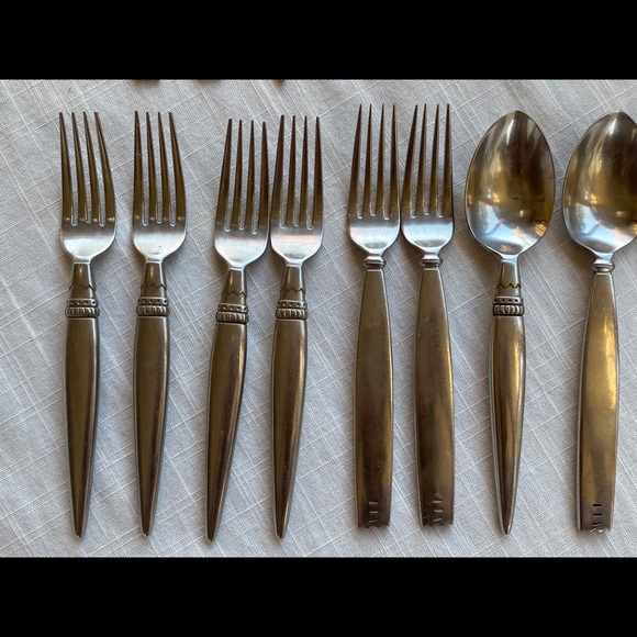 Lisa Jenks Harlequin Flatware set - Picture 5 of 7